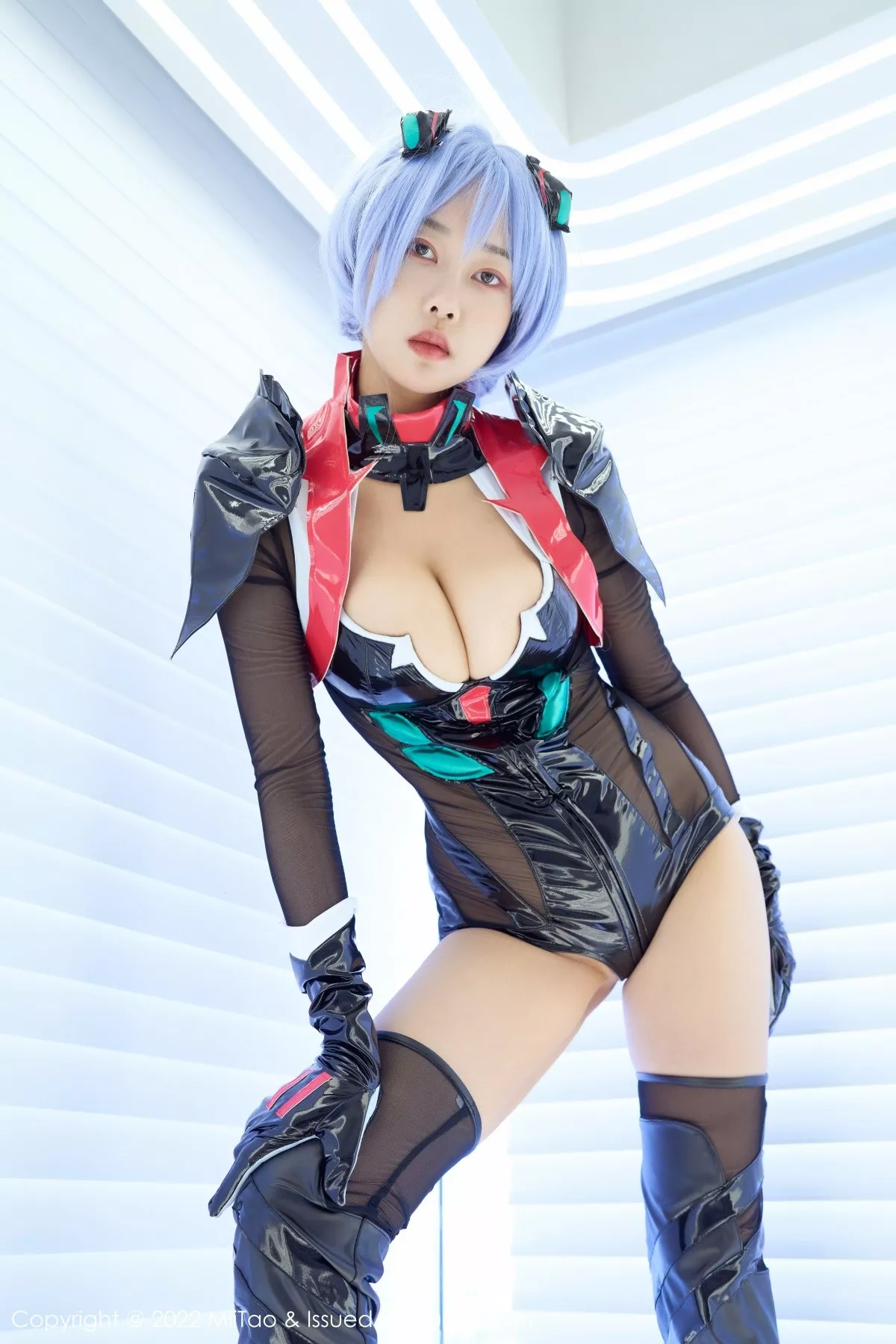 秀人集.com_[MiiTao蜜桃社]Vol.148_新人模特梦乃Mandy私房Cosplay主题低胸连体衣秀豪乳诱惑写真73P